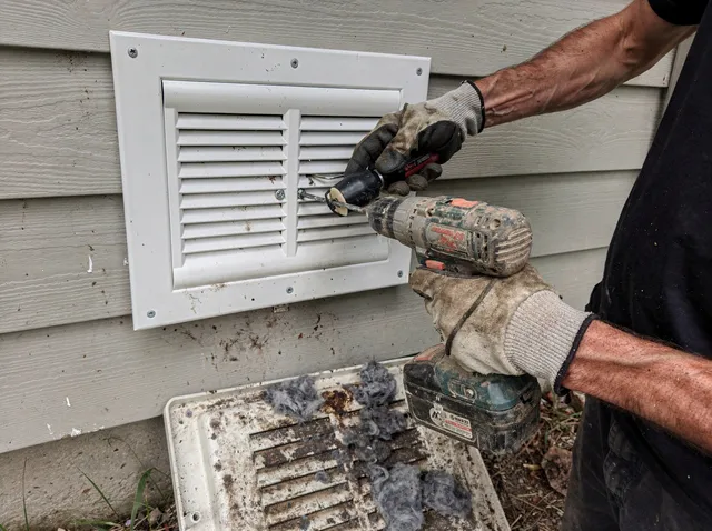 Dryer Vent Cover Replacement in Raynham