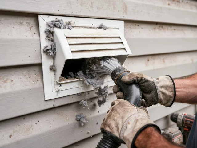 Professional dryer vent cleaning by Raynham Dryer Vent Cleaning in Raynham
