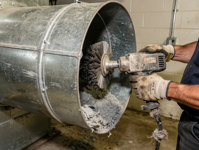 Industrial-grade dryer vent cleaning by Raynham Dryer Vent Cleaning in Raynham